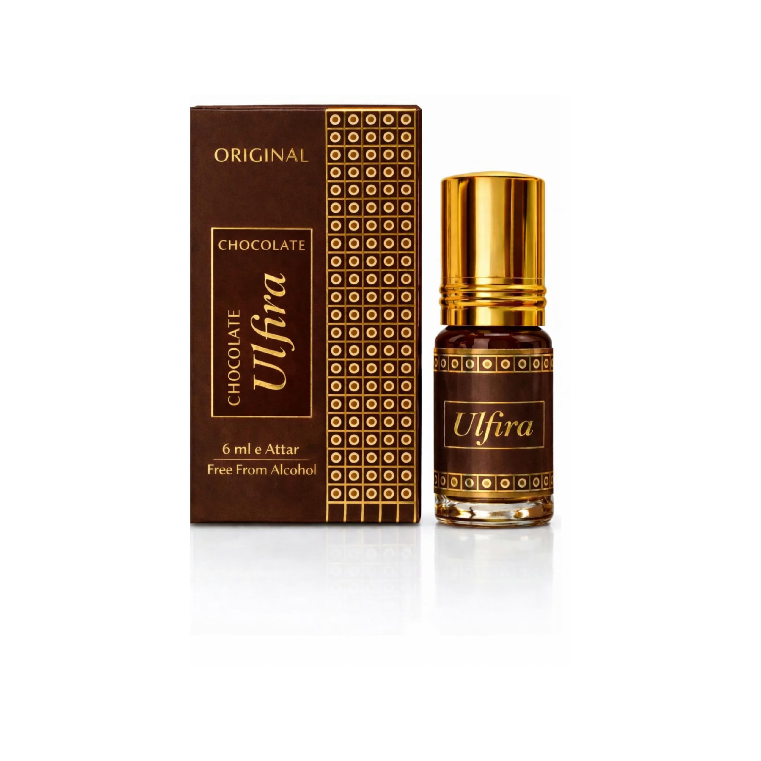 Chocolate Attar 6ml Roll On Perfume Oil – Alcohol Free Long